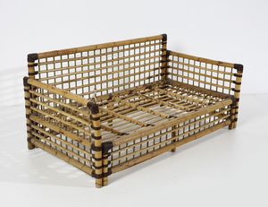 SMANIA ALBERTO : Divano  - Asta Asta 397 | DESIGN E ARTI DECORATIVE DEL NOVECENTO Online - Associazione Nazionale - Case d'Asta italiane