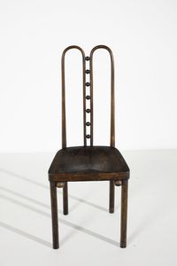 HOFFMANN JOSEF (1870 - 1956) : Seven Ball Side Chair, model 371  - Asta Asta 397 | DESIGN E ARTI DECORATIVE DEL NOVECENTO Online - Associazione Nazionale - Case d'Asta italiane