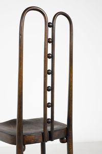 HOFFMANN JOSEF (1870 - 1956) : Seven Ball Side Chair, model 371  - Asta Asta 397 | DESIGN E ARTI DECORATIVE DEL NOVECENTO Online - Associazione Nazionale - Case d'Asta italiane