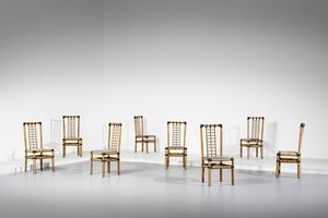 SMANIA ALBERTO - Otto sedie