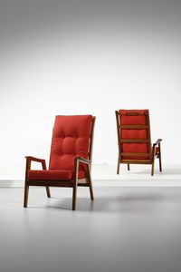 MANIFATTURA ITALIANA - Coppia di poltroncine