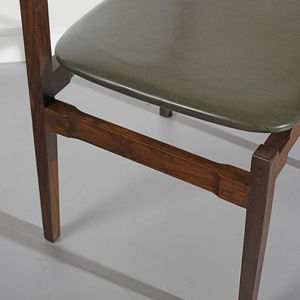 FRATTINI GIANFRANCO (1926 - 2004) : Quattro sedie 101 per Figli di Amedeo Cassina  - Asta Asta 397 | DESIGN E ARTI DECORATIVE DEL NOVECENTO Online - Associazione Nazionale - Case d'Asta italiane