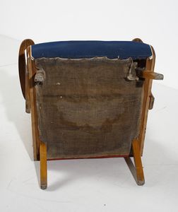 MANIFATTURA ITALIANA : Coppia di poltrone  - Asta Asta 397 | DESIGN E ARTI DECORATIVE DEL NOVECENTO Online - Associazione Nazionale - Case d'Asta italiane