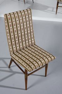 DE CARLI CARLO (1910 - 1999) : nello stile di. Otto sedie  - Asta Asta 397 | DESIGN E ARTI DECORATIVE DEL NOVECENTO Online - Associazione Nazionale - Case d'Asta italiane