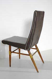 DE CARLI CARLO (1910 - 1999) : nello stile di. Otto sedie  - Asta Asta 397 | DESIGN E ARTI DECORATIVE DEL NOVECENTO Online - Associazione Nazionale - Case d'Asta italiane