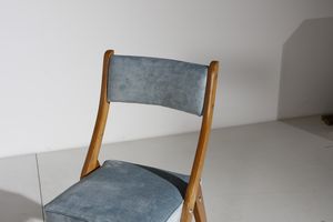 ZANINE CALDAS JOSE' (1919 - 2001) : attribuito. Sei sedie  - Asta Asta 397 | DESIGN E ARTI DECORATIVE DEL NOVECENTO Online - Associazione Nazionale - Case d'Asta italiane