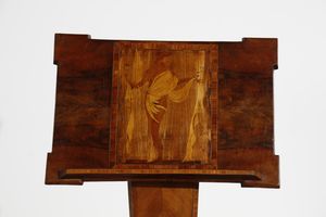 GIOVANNI GUERRINI  (1887 - 1972) : Leggio Art Dec�, esecuzione Ebanisteria Casalini, Faenza  - Asta Asta 397 | DESIGN E ARTI DECORATIVE DEL NOVECENTO Online - Associazione Nazionale - Case d'Asta italiane