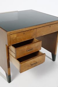 PONTI GIO (1891 - 1979) : attribuito. Scrittoio  - Asta Asta 397 | DESIGN E ARTI DECORATIVE DEL NOVECENTO Online - Associazione Nazionale - Case d'Asta italiane