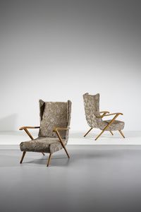 MANIFATTURA ITALIANA - Coppia di poltrone