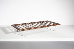 MIES VAN DER ROHE LUDWIG (1886 - 1969) : Daybed per Knoll  - Asta Asta 397 | DESIGN E ARTI DECORATIVE DEL NOVECENTO Online - Associazione Nazionale - Case d'Asta italiane