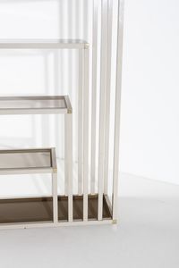 PETTI SANDRO (n. 1927) : Libreria per Angolomettallarte, Roma  - Asta Asta 397 | DESIGN E ARTI DECORATIVE DEL NOVECENTO Online - Associazione Nazionale - Case d'Asta italiane