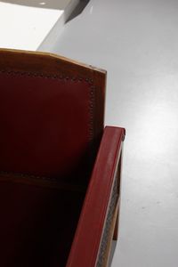 MELIS MELCHIORRE (1889 - 1982) : Coppia di poltrone con tavolino  - Asta Asta 397 | DESIGN E ARTI DECORATIVE DEL NOVECENTO Online - Associazione Nazionale - Case d'Asta italiane