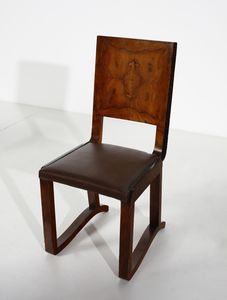 HALABALA JINDRICH (1903 - 1978) : nello stile di. Sei sedie  - Asta Asta 397 | DESIGN E ARTI DECORATIVE DEL NOVECENTO Online - Associazione Nazionale - Case d'Asta italiane