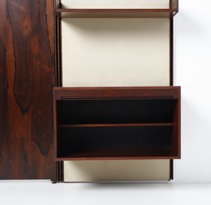 FRATTINI GIANFRANCO (1926 - 2004) : Grande libreria per Bernini  - Asta Asta 397 | DESIGN E ARTI DECORATIVE DEL NOVECENTO Online - Associazione Nazionale - Case d'Asta italiane