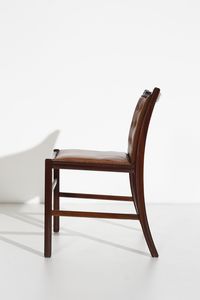 FRIGERIO LUCIANO (1928 - 1999) : Sei sedie Reginella  - Asta Asta 397 | DESIGN E ARTI DECORATIVE DEL NOVECENTO Online - Associazione Nazionale - Case d'Asta italiane