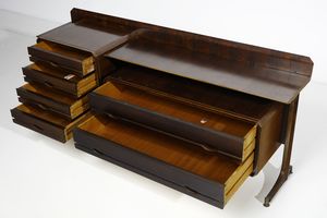 GALLERIA MOBILI D'ARTE - CANTU' : Cassettiera  - Asta Asta 397 | DESIGN E ARTI DECORATIVE DEL NOVECENTO Online - Associazione Nazionale - Case d'Asta italiane