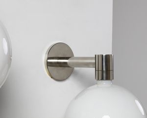 FRANCO ALBINI, FRANCA HELG, ANTONIO PIVA : Coppia di lampade da parete AM/AS  - Asta Asta 397 | DESIGN E ARTI DECORATIVE DEL NOVECENTO Online - Associazione Nazionale - Case d'Asta italiane