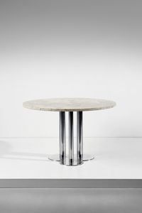 ASTI SERGIO (n. 1926) - Tavolo Trifoglio per Poltronova