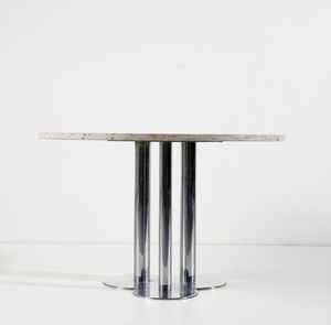 ASTI SERGIO (n. 1926) : Tavolo Trifoglio per Poltronova  - Asta Asta 397 | DESIGN E ARTI DECORATIVE DEL NOVECENTO Online - Associazione Nazionale - Case d'Asta italiane