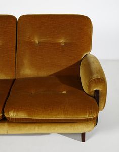 BUZZI FERDINANDO (1931 - 2021) : attribuito. Divano per Brunati  - Asta Asta 397 | DESIGN E ARTI DECORATIVE DEL NOVECENTO Online - Associazione Nazionale - Case d'Asta italiane