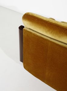 BUZZI FERDINANDO (1931 - 2021) : attribuito. Divano per Brunati  - Asta Asta 397 | DESIGN E ARTI DECORATIVE DEL NOVECENTO Online - Associazione Nazionale - Case d'Asta italiane