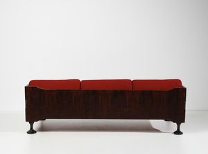 MASSONI LUIGI  (n. 1930) : Divano per Mobilia, Milano  - Asta Asta 397 | DESIGN E ARTI DECORATIVE DEL NOVECENTO Online - Associazione Nazionale - Case d'Asta italiane