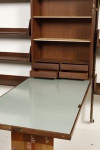 MEO MARINO : attribuito. Libreria, esecuzione Ebanisteria Anfodillo, Venezia  - Asta Asta 397 | DESIGN E ARTI DECORATIVE DEL NOVECENTO Online - Associazione Nazionale - Case d'Asta italiane