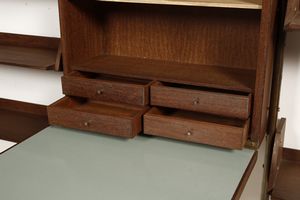 MEO MARINO : attribuito. Libreria, esecuzione Ebanisteria Anfodillo, Venezia  - Asta Asta 397 | DESIGN E ARTI DECORATIVE DEL NOVECENTO Online - Associazione Nazionale - Case d'Asta italiane