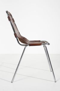 PERRIAND CHARLOTTE  (1903 - 1999) : Coppia di sedie Les Arcs  - Asta Asta 397 | DESIGN E ARTI DECORATIVE DEL NOVECENTO Online - Associazione Nazionale - Case d'Asta italiane