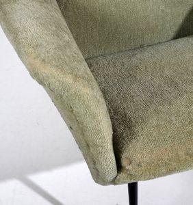 RADICE GIGI (1954 - 2002) : Coppia di poltrone per Minotti  - Asta Asta 397 | DESIGN E ARTI DECORATIVE DEL NOVECENTO Online - Associazione Nazionale - Case d'Asta italiane