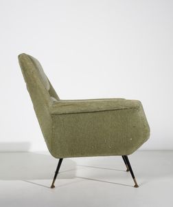 RADICE GIGI (1954 - 2002) : Coppia di poltrone per Minotti  - Asta Asta 397 | DESIGN E ARTI DECORATIVE DEL NOVECENTO Online - Associazione Nazionale - Case d'Asta italiane