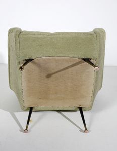 RADICE GIGI (1954 - 2002) : Coppia di poltrone per Minotti  - Asta Asta 397 | DESIGN E ARTI DECORATIVE DEL NOVECENTO Online - Associazione Nazionale - Case d'Asta italiane