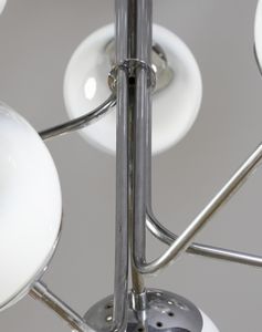 MANGIAROTTI ANGELO (1921 - 2012) : Lampada a sospensione A404 per Candle  - Asta Asta 397 | DESIGN E ARTI DECORATIVE DEL NOVECENTO Online - Associazione Nazionale - Case d'Asta italiane