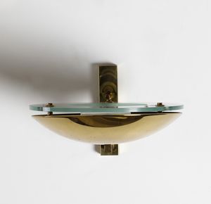 MANIFATTURA ITALIANA : Coppia di lampade da parete  - Asta Asta 397 | DESIGN E ARTI DECORATIVE DEL NOVECENTO Online - Associazione Nazionale - Case d'Asta italiane