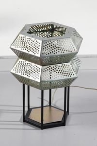 MANIFATTURA ITALIANA : Coppia di grandi lampade da tavolo  - Asta Asta 397 | DESIGN E ARTI DECORATIVE DEL NOVECENTO Online - Associazione Nazionale - Case d'Asta italiane