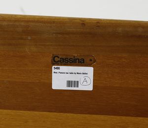 BELLINI MARIO (n. 1935) : Tavolino da salotto Pianura per Cassina  - Asta Asta 397 | DESIGN E ARTI DECORATIVE DEL NOVECENTO Online - Associazione Nazionale - Case d'Asta italiane