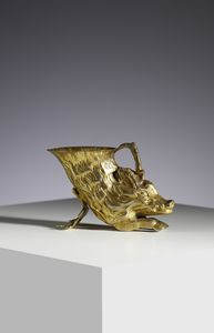 CRESPI GABRIELLA (n. 1922) - Coppa a cinghiale