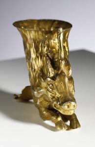 CRESPI GABRIELLA (n. 1922) : Coppa a cinghiale  - Asta Asta 397 | DESIGN E ARTI DECORATIVE DEL NOVECENTO Online - Associazione Nazionale - Case d'Asta italiane