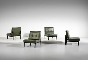 PARISI ICO & LUISA - Quattro poltrone Lorena 869 per Cassina