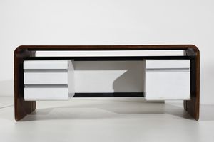 BOYER MICHEL (1935 - 2011) : Scrivania  - Asta Asta 397 | DESIGN E ARTI DECORATIVE DEL NOVECENTO Online - Associazione Nazionale - Case d'Asta italiane