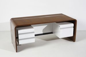 BOYER MICHEL (1935 - 2011) : Scrivania  - Asta Asta 397 | DESIGN E ARTI DECORATIVE DEL NOVECENTO Online - Associazione Nazionale - Case d'Asta italiane