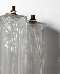 MANIFATTURA MURANESE : Cinque lampade da parete  - Asta Asta 397 | DESIGN E ARTI DECORATIVE DEL NOVECENTO Online - Associazione Nazionale - Case d'Asta italiane