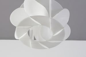 MANIFATTURA ITALIANA : Lampada a sospensione  - Asta Asta 397 | DESIGN E ARTI DECORATIVE DEL NOVECENTO Online - Associazione Nazionale - Case d'Asta italiane