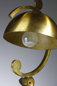 MANIFATTURA TEDESCA : Lampada da tavolo  - Asta Asta 397 | DESIGN E ARTI DECORATIVE DEL NOVECENTO Online - Associazione Nazionale - Case d'Asta italiane
