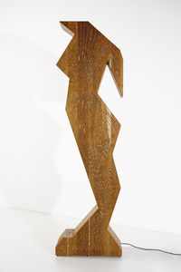 H. OLLARY : Goddes of Light, scultura luminosa  - Asta Asta 397 | DESIGN E ARTI DECORATIVE DEL NOVECENTO Online - Associazione Nazionale - Case d'Asta italiane
