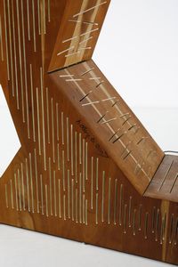 H. OLLARY : Goddes of Light, scultura luminosa  - Asta Asta 397 | DESIGN E ARTI DECORATIVE DEL NOVECENTO Online - Associazione Nazionale - Case d'Asta italiane