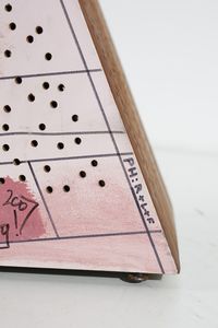 H. OLLARY : Pink God, scultura luminosa  - Asta Asta 397 | DESIGN E ARTI DECORATIVE DEL NOVECENTO Online - Associazione Nazionale - Case d'Asta italiane