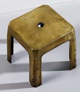 LOCATELLI MASSIMILIANO (n. 1967) : Coppia di sgabelli CAI-GHE  - Asta Asta 397 | DESIGN E ARTI DECORATIVE DEL NOVECENTO Online - Associazione Nazionale - Case d'Asta italiane