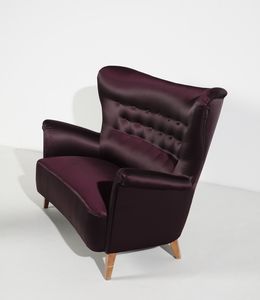 MALMSTEN CARL (1888 - 1972) : Poltrona e divano  - Asta Asta 397 | DESIGN E ARTI DECORATIVE DEL NOVECENTO Online - Associazione Nazionale - Case d'Asta italiane