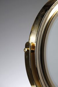 MAZZA SERGIO (n. 1931) : Specchio da tavolo Narciso per Artemide  - Asta Asta 397 | DESIGN E ARTI DECORATIVE DEL NOVECENTO Online - Associazione Nazionale - Case d'Asta italiane